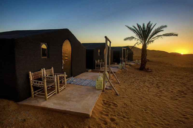 Madu luxury camp outside